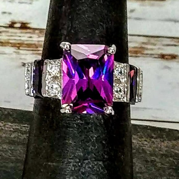 Purple Passion Gem Ring - Picture 2 of 8